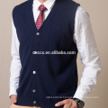 16STC8215 mens cardigan pure cashmere knit sweater vest